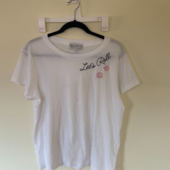 Wildfox Let's Roll T-shirt NWT - Picture 1 of 6